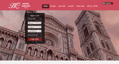 Desktop Screenshot of hotelcentroflorence.com